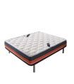 ECODE® ECO-3SM Matelas Viscoélastique Baicent Fleur de Lavande avec Système de Massage 8 Vibromoteurs