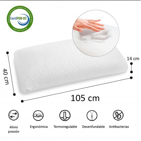 Comprar Almohada 100% Viscoelástica Barata Online - ECO DE