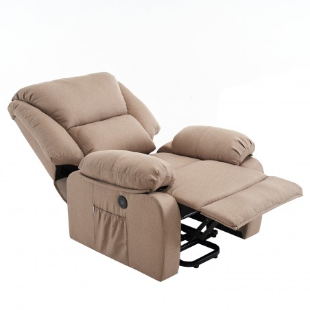 STELVIO Beige Lifting Massage Sessel kaufen
