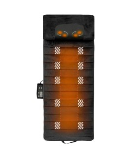 Tapis de massage complet du corps ECODE® avec 8 moteurs vibrants SHIATSU