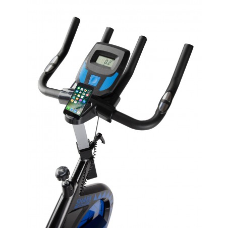 spin bike with resistance display