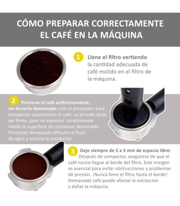 ECODE® DELICE ROSSO Espresso Coffee Machine, 20 Bar Pressure, Vaporizer, 1.5 Liter Tank, Manometer with Temperature