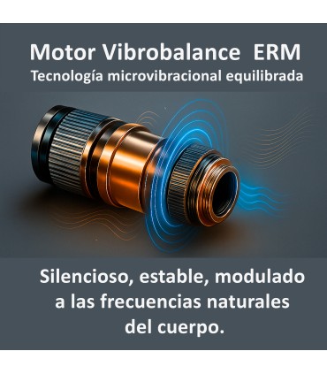 ECODE® ECO-AM Matelas viscoélastique Massager Alpes avec 16 vibromoteurs et 2 télécommandes, housse amovible et lavable