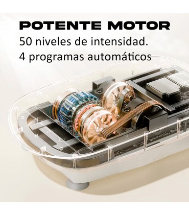 Plataforma Vibratoria Oscilante Body Plate 3000. 50 Niveles - ECO DE