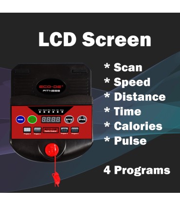 Buy Cheap Treadmill with Heart Rate Monitor - ECO DE