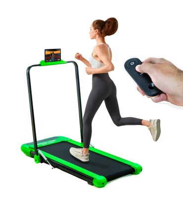 ECODE® Treadmill New Walk 1HP with Remote Control, LCD Control Panel, Auto Stop System