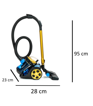 Aspirateur traîneau sans sac Absolut Multi Cyclone - ECO DE