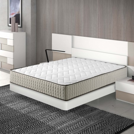 ECODE® ECO-A Matelas Alpes, avec housse amovible et lavable
