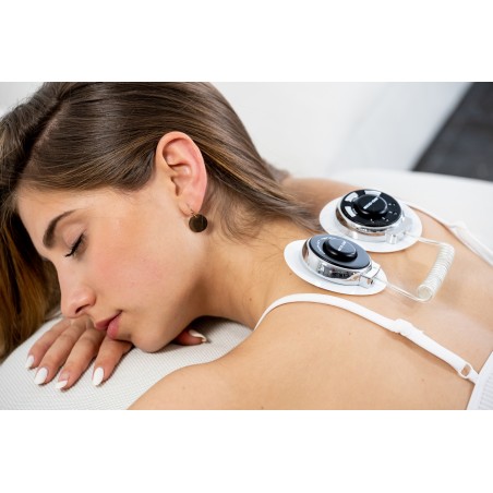 ECODE® EMS Stimulateur musculaire électrique TENSE électrique compact double sans cables
