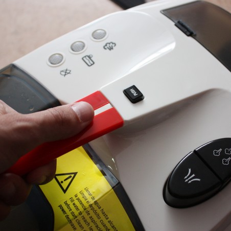 ECODE® Centre de repassage professionnel avec filtration par aspiration totale