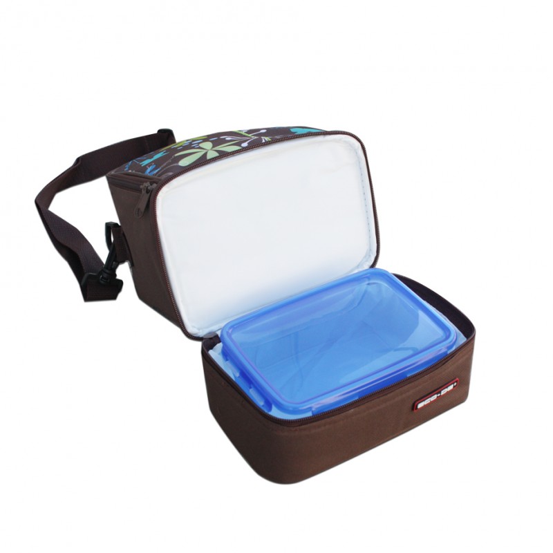 Bolsa isotérmica porta alimentos con 3 recipientes (3,5L) Swims, azul  marino 08806SM