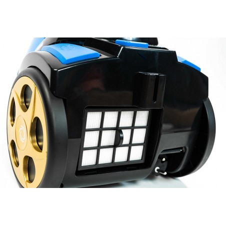 ECODE® SET OF 2 HEPA FILTERS SPARE PARTS FOR ABSOLUT MULTI-CYCLONE ECO-370 VACUUM CLEANER CIRCULAR FILTER + RECTANGULAR FILTER