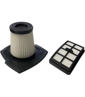 ECODE® – Set Di 2 Filtri HEPA Di Ricambio Per Aspirapolvere Absolut Vertical ECO-350 – Filtro Cilindrico E Rettangolare