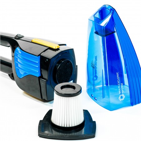 ECODE® Set of 2 HEPA filters Spare Parts for Absolut Vertical Vacuum Cleaner ECO-350 Cylinder Filter + Rectangular Filter