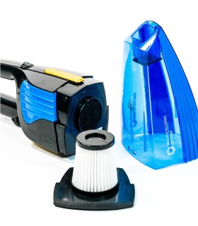ECODE Set Di 2 Filtri HEPA Ricambio Per Aspirapolvere Absolut Vertical ECO-350 (Cilindrico + Rettangolare) - 5
