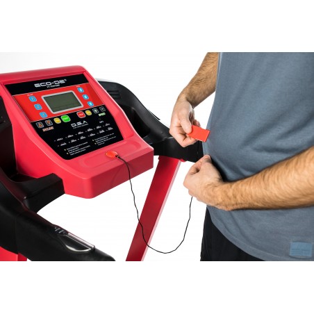 ECODE® Tapis Roulant Fit Perform. Pliable, DSA, Mp3, Inclinaison électrique -, 12 programmes, 16 Km / H